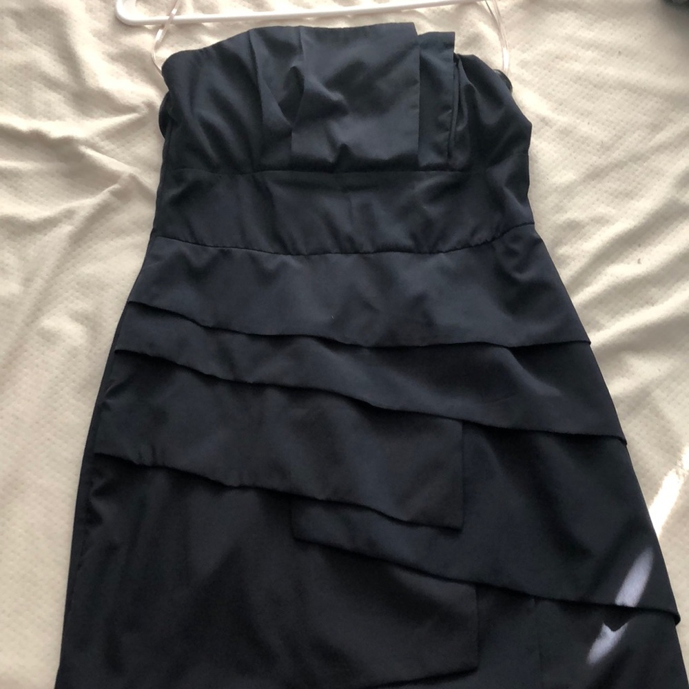Navy blue formal dress